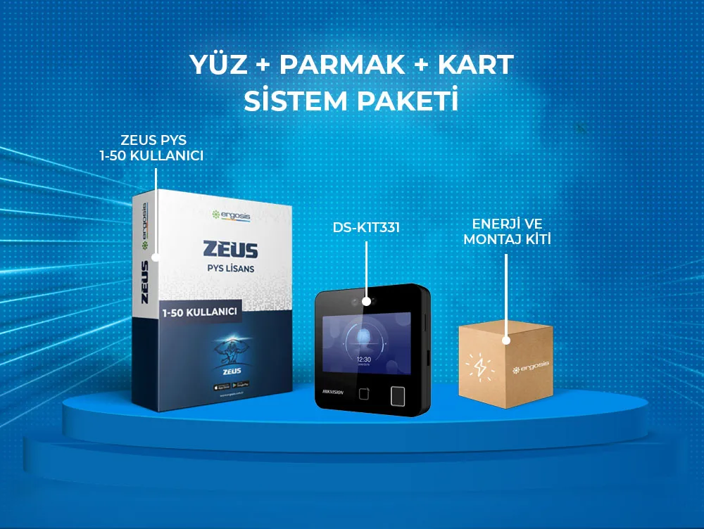 Yüz / Parmak / Kart Sistem Paketi